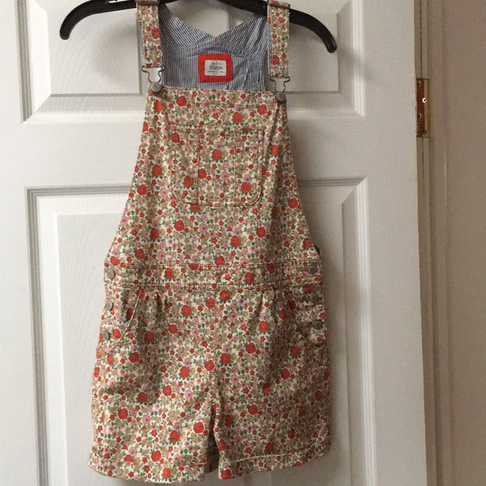 Girls Mini Biden short-alls
